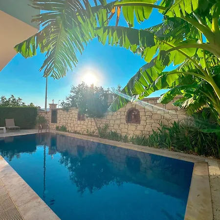 别墅 Evalacati - Villa Harnup- Summer Breeze With Private Pool And Garden 阿拉恰特