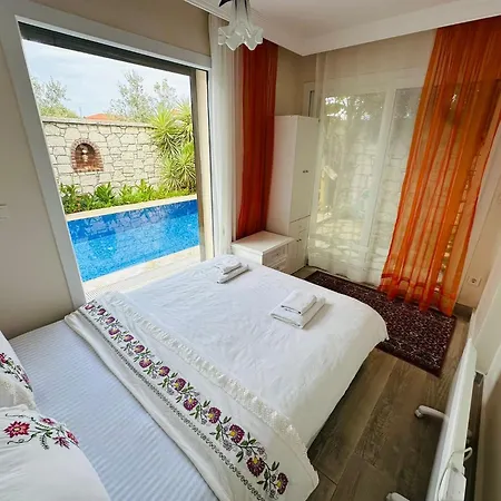 Villa Evalacati - Harnup- Private With A Fireplace Alaçatı